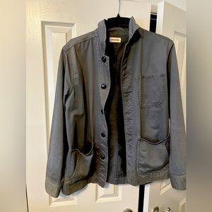 Taylor Stitch Ojai Jacket in Washed Charcoal - Size L 42